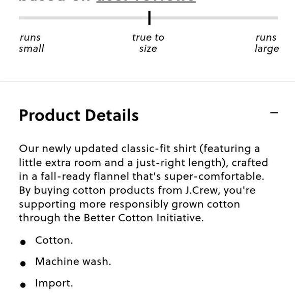 NWT J CREW Flannel Plaid Shirt - Picture 8 of 9